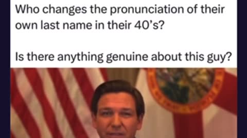 Trump Truth: Ron Desantis Changes Pronunciation of His Last Name