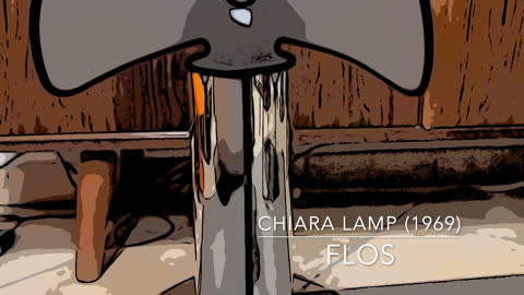 Chiara Lamp (1969) by Mario Bellini for FLOS