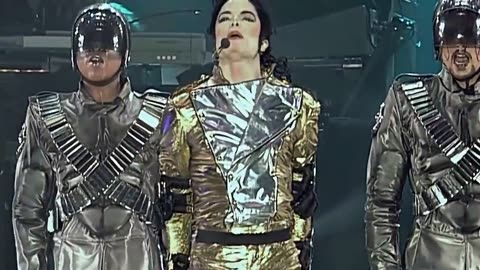 Michael Jackson (with drummer Jonathan Moffett) _They Don't Care About Us_ (Munich 1997)