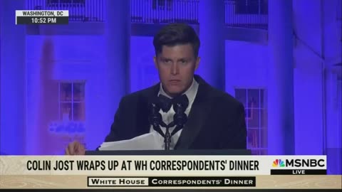 Colin Jost's Tribute at White House Dinner- 'Thank You for Your Decency'