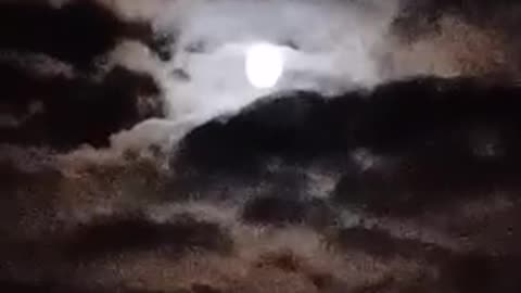 Clouds BEHIND The Moon - 4