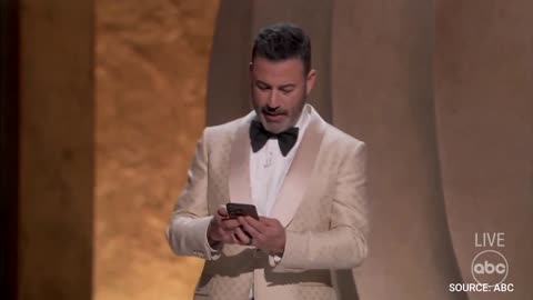 Trump Attacks “Worst Host” Kimmel During Oscars, Kimmel Reads Trump’s Attacks Live