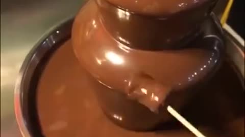 chocolate fountain