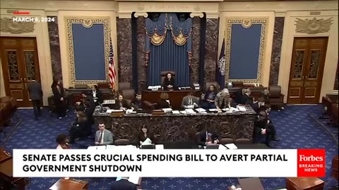 Senate Passes Crucial Spending Bill To Avert Partial Government Shutdown