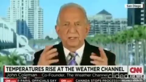 Flashback: Back in 2014 Weather Channel founder Joe Coleman called global warming baloney.