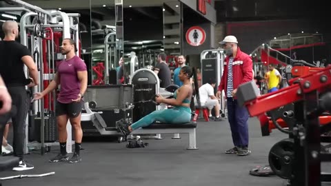 Elite Powerlifter Pretended to be OLD MAN in the gym #2 _ GIRLS go NUTS