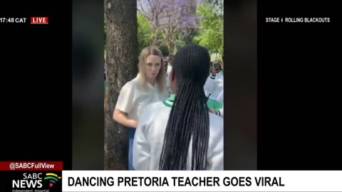 A Pretoria High School dancing teacher goes viral