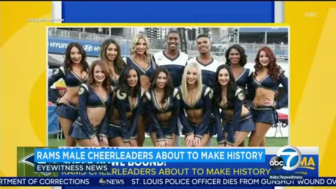 These Two Men To Make Cheerleading History At Superbowl