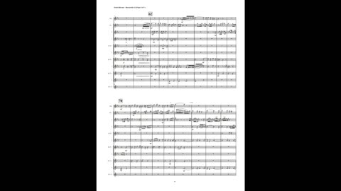 Gabriel Fauré – Barcarolle 12, Op. 105, No. 2 (Flute Ocet + 2 Bass Clarinets &Contrabass Clarinet)