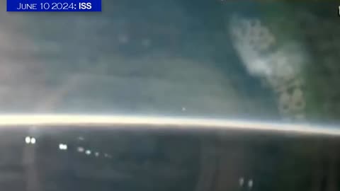 OVNI capturé en orbite terrestre basse depuis l'ISS ! Un objet étrange dans la mer