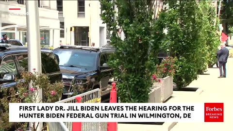BREAKING NEWS: Jill Biden Departs Hearing For Hunter Biden's Federal Gun Trial