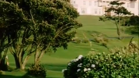 Golfers in a Scottish Landscape 1971