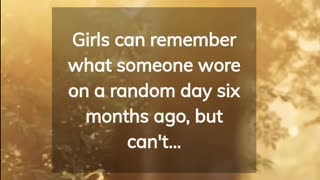 GIRL FACT