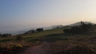 Danebury hill. Ironage fort. Wiltshire. Uk