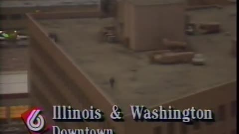 November 5, 1989 - WRTV Marilyn Lis Coverage of Occidental Building Implosion