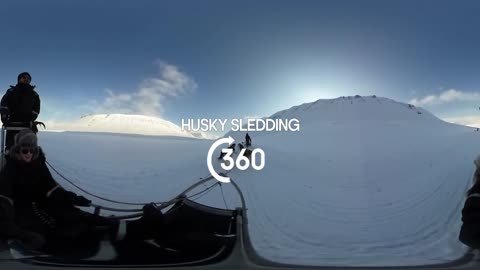 Epic 360° Husky Sledding In Svalbard! | Earth Unplugged