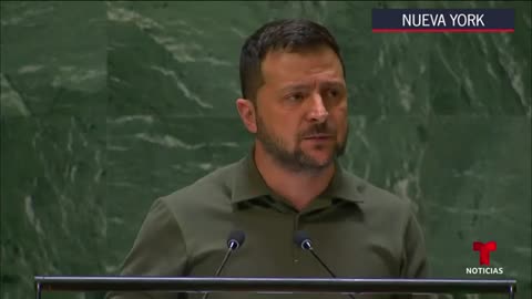 Discurso de Zelenskyy na Assembléia Geral das Nações Unidas