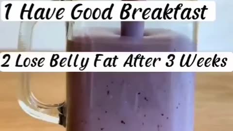 Detox drink for flat belly workout home