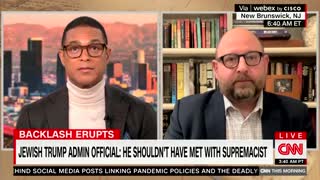 Don Lemon, Former Trump Officials Spar Over Trump's Meeting With Nick Fuentes