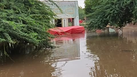 House condition after monsoon rains