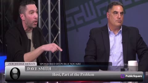 Dave Smith schools Dennis Prager on Hamas - $Propped$ up by Likud