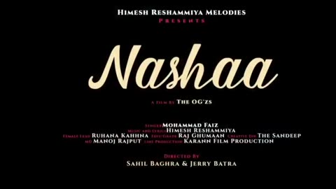 Hai Nasha Tera Aisa Jo Utarta Nahi Mohammad Faiz (Official Video Song) _ nasha song _ Ft. Himesh