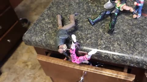 HORROR ACTION FIGURE SETUP! KITCHEN EDITION! HALLOWEEN SPECIAL!