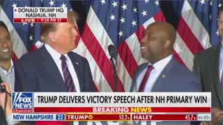 WATCH: Tim Scott's 4-Word Response To Trump Sends Dems Into Total FRENZY
