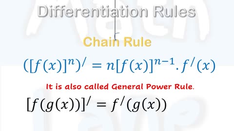 Basic Derivative Rules