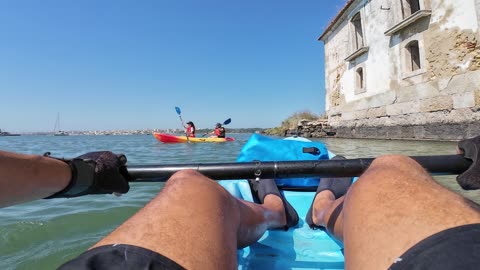 Kayak Ride on The South Side, Portugal - Margem Sul, Seixal 1st of JUNE (Sunny Day) 2k24 Part 2