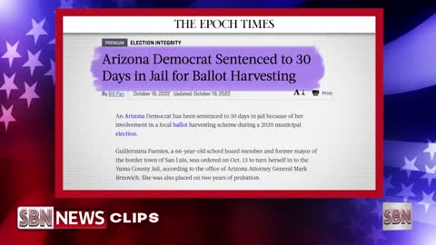 Former Arizona Mayor Sentenced to Jail Over 2020 Ballot Harvesting Scheme [6527]