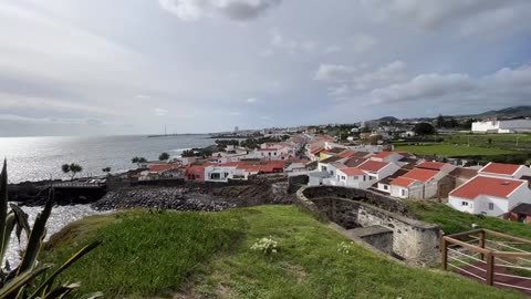 Walking Ponta Delgada to Lagoa Friday Afternoon - Azores Portugal - 27.10.2023 #IRL