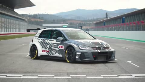 VW Golf GTI TCR Racing Car - Wider Body And More Power