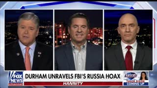 Nunes: Durham being blocked from bringing further Russia Hoax charges.