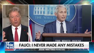 Senator Rand Paul: Fauci Worst Judgement in Human History