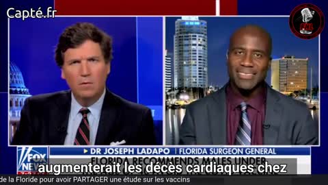 Florida Surgeon General Joseph Ladapo with Tucker Carlson about...