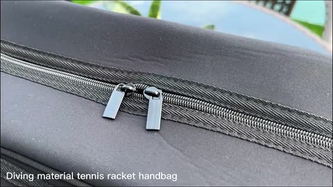 Game in Style: Carry Your Racket in a Neoprene Bag!