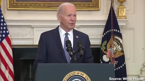 President Joe Biden responds to the Trump verdict.
