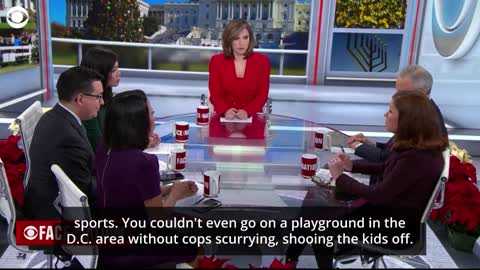Libs sit in silence as CBS reporter blasts lockdowns for hurting kids
