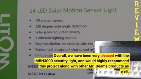 Mr. Beams MBN3000 NetBright 500 Lumen High Performance-Overview