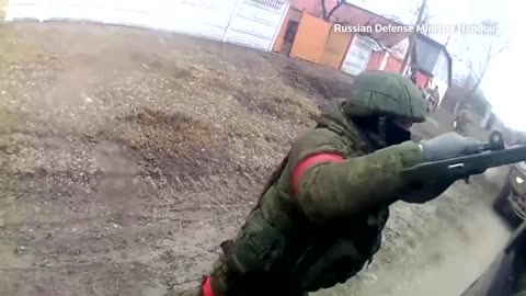 Russian Video Said to Show Chernihiv Raid