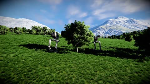 Star Wars AT-ST Space Engineers Xbox Mecha