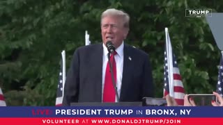Former President Donald Trump: 'Hello, New York!