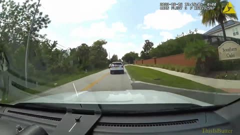 Bodycam video shows Orlando officer drive off after deputy pulls him over for speeding