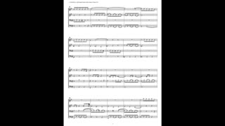 J.S. Bach - Well-Tempered Clavier: Part 2 - Fugue 21 (Brass Quartet)