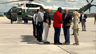 The Bidens visit Fort Meyers