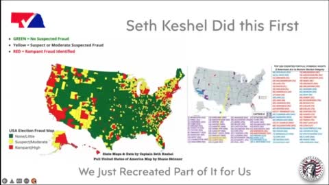 State Maps and Data By Captain Seth Keshel - NVAP Presentation - Clip 15 of 32
