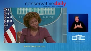 Conservative Daily: Radical Left Panic is evident as KJP openly campaigns for Democrats during White House press briefings