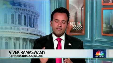 Vivek Ramaswamy got into a heated spat with NBC host Chuck Todd over his view on the 2020 election