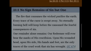 Bible Commentary from the Spirit of Prophecy 168: Revelation 21:1